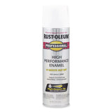 Rust-Oleum® Professional Spray Paint, Gloss White, 15 oz Aerosol Can, 6/Carton (RST7592838CT) Case of 6