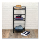 Advantus FlipShelf Three-Shelf Unit, 14.5w x 12d x 30.5h, Black (AVT2431834) Each