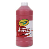 Crayola® Premier Tempera Paint, Red, 32 oz Bottle (CYO541232038) Each
