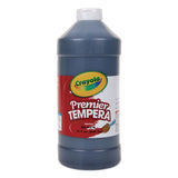 Crayola® Premier Tempera Paint, Black, 32 oz Bottle (CYO541232051) Each