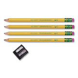 Dixon® Ticonderoga My First Wooden Pencil, HB (#2), Black Lead, Yellow Barrel, 4/Pack (DIX33309) Pack of 4