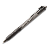 Paper Mate® InkJoy 300 RT Ballpoint Pen, Retractable, Medium 1 mm, Black Ink, Black Barrel, 8/Pack (PAP1945920) Pack of 8