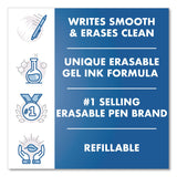 Pilot® FriXion Ball Erasable Gel Pen, Stick, Fine 0.7 mm, Blue Ink, Blue Barrel, 3/Pack (PIL31567) Pack of 3