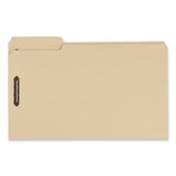 Pendaflex® Top Tab Fastener Folder, 1/3-Cut Tab: Assorted, Expands 2", 2 Fasteners, Legal Size, Manila, 5/Box (PFX29537R) Box of 5