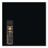 Rust-Oleum® Hard Hat High Performance V2100 System Rust Preventive Enamel Spray Paint, Semi-Gloss Black, 15 oz Aerosol Can, 6/Carton (RSTV2177838CT) Case of 6