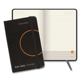 AT-A-GLANCE® Plan. Write. Remember. Planning Notebook with Reference Calendar, 5.63 x 3.56, Black/Gold-Circle Cover, Undated (AAG80612305) Each