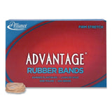 Alliance® Advantage Multi-Purpose Rubber Band, Size #12, Natural Crepe, 1 lb Box, 2,500/Box (ALL26125) Box of 10
