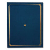 Gartner Studios® Certificate Holders, 9.5 x 12, Blue/Gold, 6/Pack (GTE35005) Pack of 6