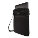 Targus® Slipcase Neoprene Laptop Sleeve, 12", 10.25 x 1.2 x 13.5, Black (TRG24344563) Each