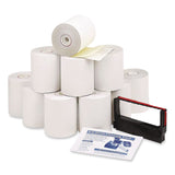 Iconex™ Credit/Debit Verification Kit, 3" x 90 ft, White/Canary (ICX90771000) Case of 10
