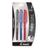 Pilot® FriXion Point Erasable Gel Pen, Stick, Extra-Fine 0.5 mm, Assorted Ink and Barrel Colors, 3/Pack (PIL31579) Pack of 3