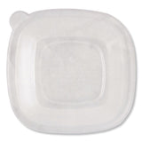World Centric® PLA Lids for Fiber Bowls, 8.8 x 8.8, Clear, 200/Carton (WORBQLCS24) Case of 200