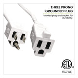 GoGreen Power 16 AWG Outdoor Extension Cord, 18 ft, 13 A, White (GGPGG13718WH) Each