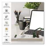 GoGreen Power 6 Outlet Surge Protector, 6 ft Cord, 250 J, White (GGPGG16106MS) Each