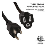 GoGreen Power 16 AWG Outdoor Extension Cord, 15 ft, 13 A, Black (GGPGG13715BK) Each