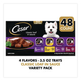Cesar® Classic Wet Dog Food Variety, Assorted Flavors, 3.5 oz Tray, 48/Carton (GRR22002663) Case of 48