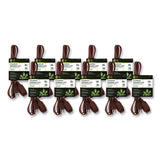 GoGreen Power Household Extension Cord, 6 ft, 13 A, Brown, 10/Pack (GGPGG2480610) Each