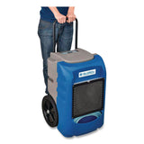 Global Industrial® Low Grain Refrigerant Dehumidifier with Pump, 75 pt Tank Capacity, 18 x 20 x 20, Blue (GBE653660) Each