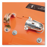 Global Industrial® Portable Salamander Heater with Adjustable Thermostat, 15,000 W, 480 V, 21.59 x 28 x 38.5, Orange (GBE653672) Each