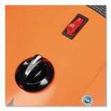 Global Industrial® Portable Salamander Heater with Adjustable Thermostat, 15,000 W, 480 V, 21.59 x 28 x 38.5, Orange (GBE653672) Each