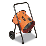 Global Industrial® Portable Salamander Heater with Adjustable Thermostat, 15,000 W, 21.59 x 28 x 38.5, Orange (GBE653673) Each