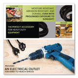 GoGreen Power 16 AWG Outdoor Extension Cord, 50 ft, 13 A, Black (GGPGG13750BK) Each