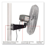 Global Industrial® Deluxe Oscillating Fan, Pole or Column Mount, 30", 7,300 CFM, 1/2 hp (GBE293158) Each
