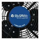 Global Industrial® 2 Speed Oscillating Outdoor Rated Wall Mount Fan, 30", Black (GBE292451) Each