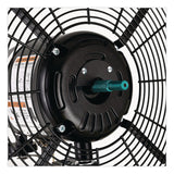 Global Industrial® 2 Speed Oscillating Outdoor Rated Wall Mount Fan, 30", Black (GBE292451) Each