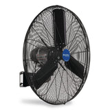 Global Industrial® 2 Speed Oscillating Outdoor Rated Wall Mount Fan, 30", Black (GBE292451) Each