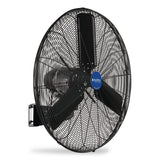 Global Industrial® 2 Speed Oscillating Outdoor Rated Wall Mount Fan, 30", Black (GBE292451) Each