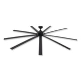 Global Industrial® Industrial Ceiling Fan, 96", 6 Speeds, 10,500 CFM, Black (GBE293048) Each