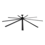 Global Industrial® Industrial Ceiling Fan, 108", 6 Speeds, 20,000 CFM, Black (GBE293049) Each