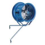 Global Industrial® High Velocity Drum Fan with Yoke Mount, 18", 1 Speed, Blue (GBE293093) Each