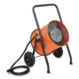 Global Industrial® Portable Salamander Heater with Adjustable Thermostat, 10,000 W, 21.59 x 28 x 38.5, Orange (GBE653558) Each