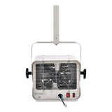 Global Industrial® Unit Heater Horizontal Downflow with Remote, 7,500 W, 14.68 x 15 x 12.5, White (GBE246726) Each