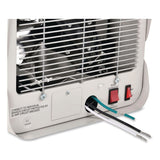Global Industrial® Unit Heater Horizontal Downflow with Remote, 7,500 W, 14.68 x 15 x 12.5, White (GBE246726) Each
