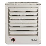 Global Industrial® Unit Heater, Horizontal or Vertical Downflow, 15,000 W, 19 x 13.75 x 21.44, White (GBE246134) Each