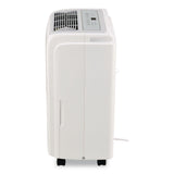 Global Industrial® Portable Dehumidifier with Pump and Wi-Fi, 11.62 x 11.62 x 24.81, White (GBE246735) Each