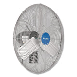 Global Industrial® Deluxe Oscillating Wall Mount Fan, 24", 3 Speeds, Silver (GBE258321) Each