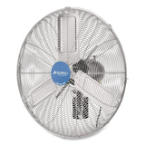 Global Industrial® Deluxe Oscillating Wall Mount Fan, 24", 3 Speeds, Silver (GBE258321) Each