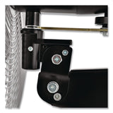 Global Industrial® Deluxe Oscillating Wall Mount Fan, 24", 3 Speeds, Silver (GBE258321) Each
