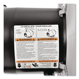 Global Industrial® Deluxe Oscillating Wall Mount Fan, 24", 3 Speeds, Silver (GBE258321) Each