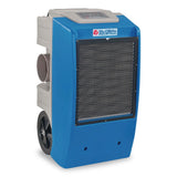 Global Industrial® Low Grain Refrigerant Dehumidifier with Pump, 130 pt Tank Capacity, 22.43 x 20.81 x 37.81, Blue (GBE246704) Each