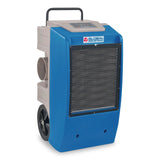 Global Industrial® Low Grain Refrigerant Dehumidifier with Pump, 130 pt Tank Capacity, 22.43 x 20.81 x 37.81, Blue (GBE246704) Each