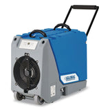 Global Industrial® Crawl Space Commercial Dehumidifier With Pump, 90 pt Tank Capacity, 13.31 x 34 x 25, Blue (GBE246707) Each