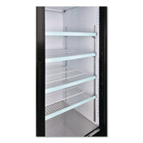 Global Industrial® Nexel Merchandiser Refrigerator, 45 cu ft, Black (GBE243006) Each