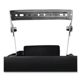 Global Industrial® Infrared Patio Heater Low Glare, 1,500 W, 3 x 7 x 7.5, Black (GBE246721) Each