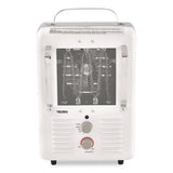 Global Industrial® Portable Milkhouse Style Electric Heater, 1,500 W, 8 x 10.25 x 15.75, White (GBE246098) Each