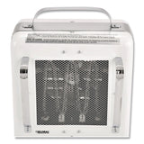 Global Industrial® Portable Milkhouse Style Electric Heater, 1,500 W, 8 x 10.25 x 15.75, White (GBE246098) Each